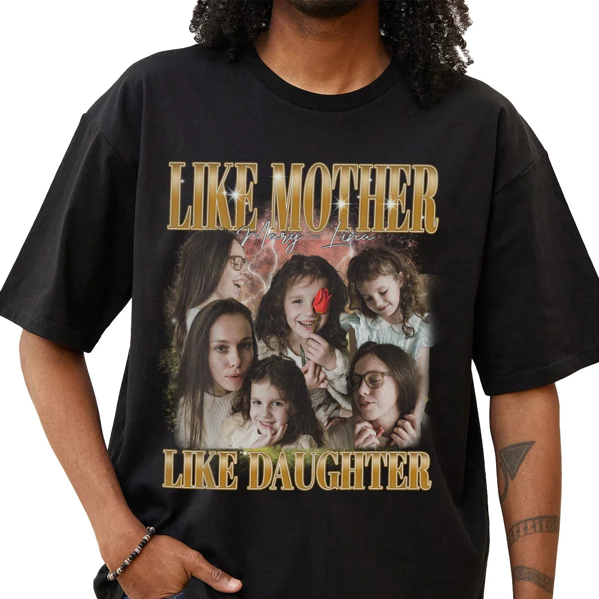 "Like Mother Like Daughter" Handcraft Tee - Histozing