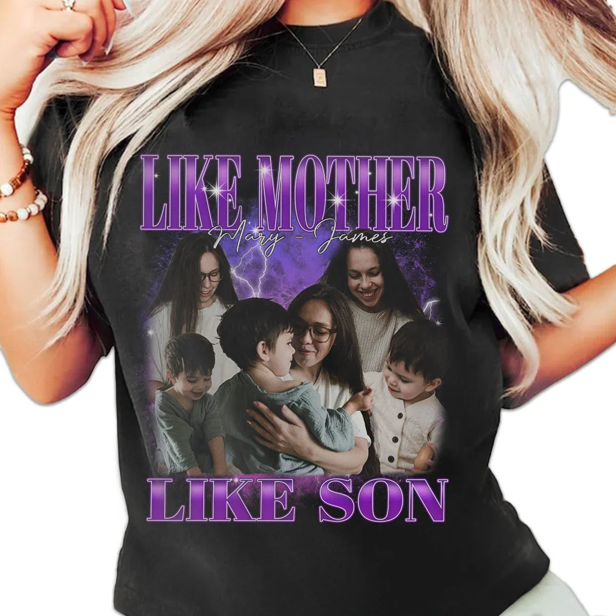 "Like Mother Like Son" Handcraft Tee - Histozing