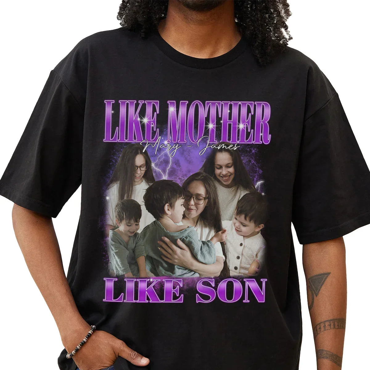 "Like Mother Like Son" Handcraft Tee - Histozing