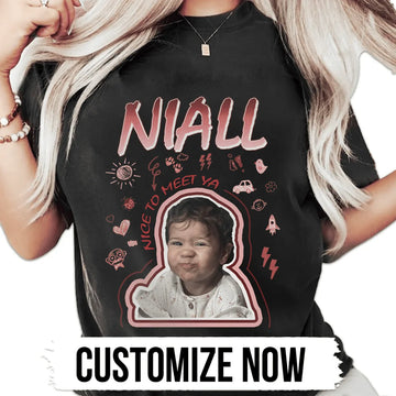 "Nice to meet ya" Handcraft Tee - Histozing