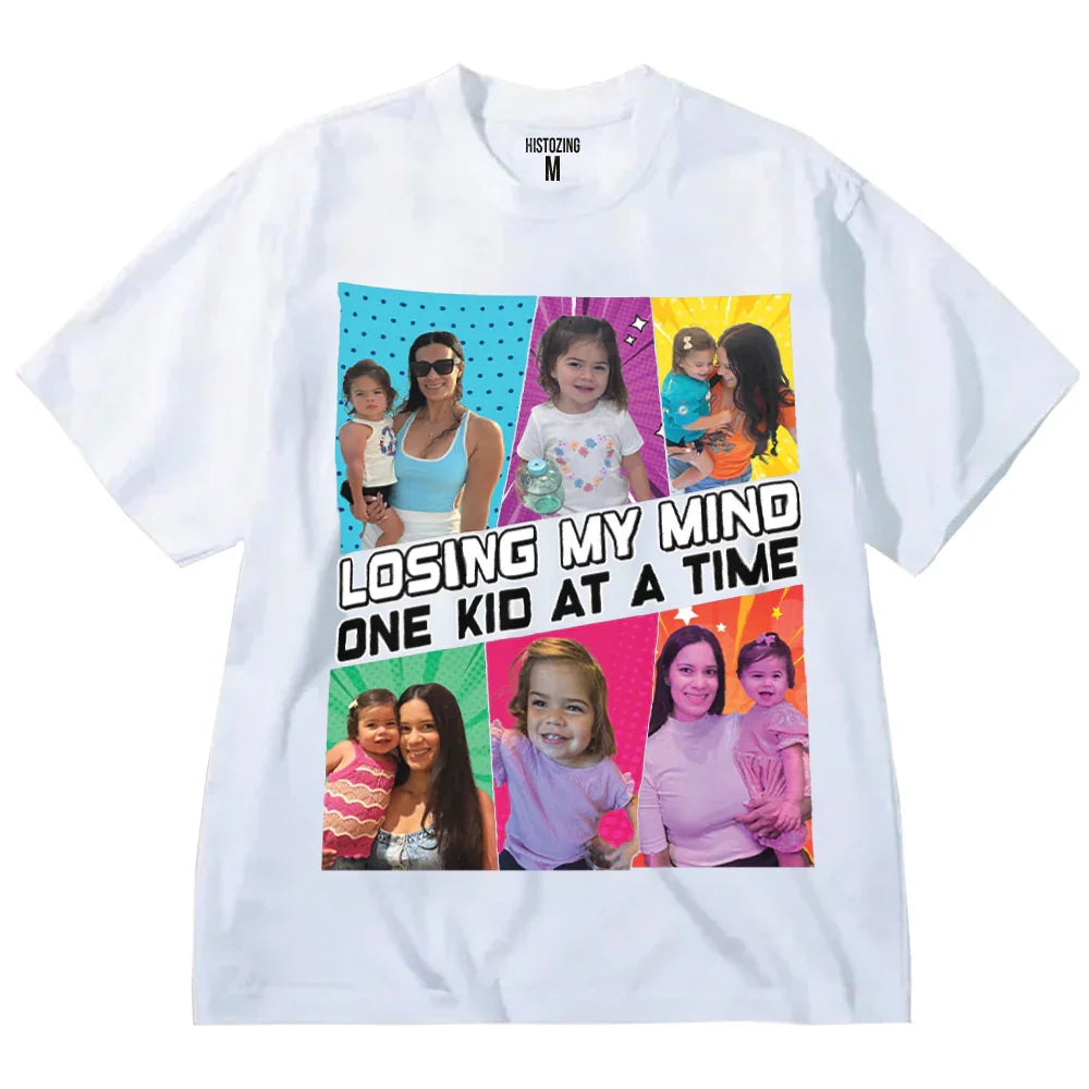 "One Kid at a time" Handcraft Tee - Histozing