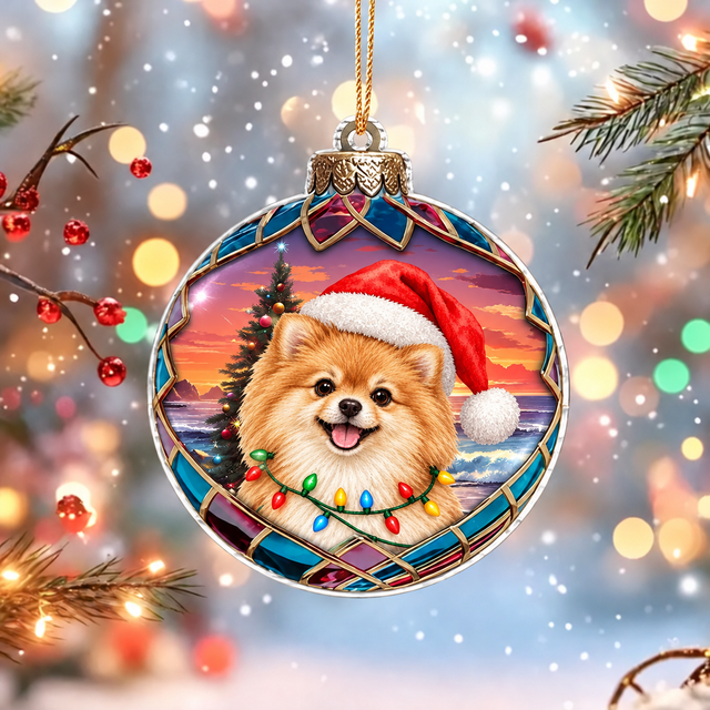 Purrfect Christmas Handcraft Ornament
