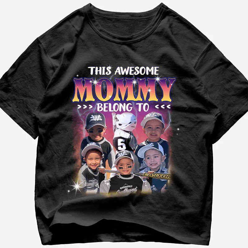 "This Awesome Mommy" Handcraft Tee - Histozing
