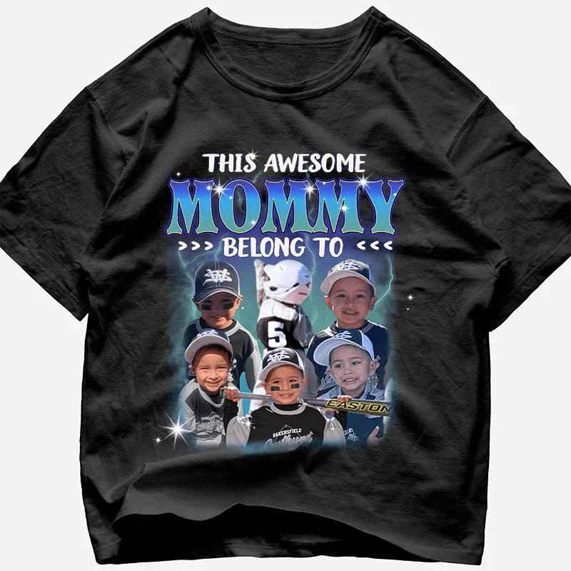 "This Awesome Mommy" Handcraft Tee - Histozing