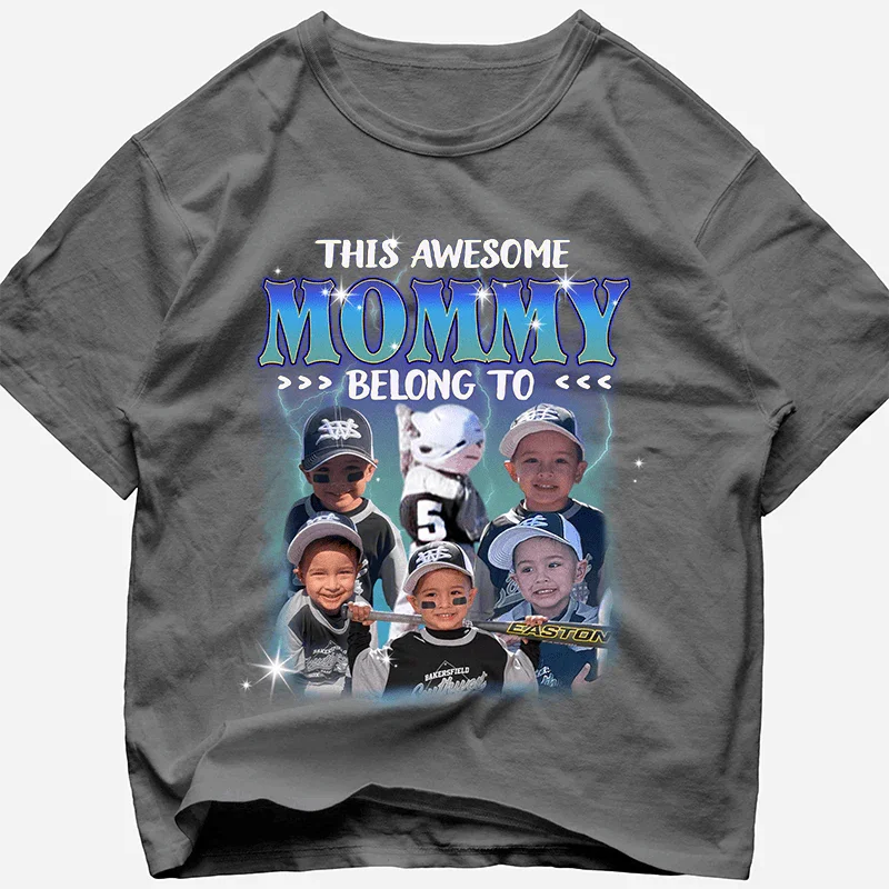 "This Awesome Mommy" Handcraft Tee - Histozing