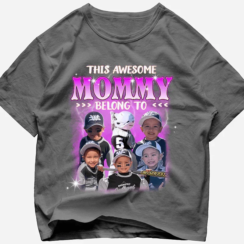 "This Awesome Mommy" Handcraft Tee - Histozing