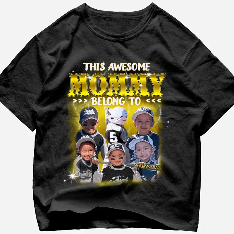 "This Awesome Mommy" Handcraft Tee - Histozing