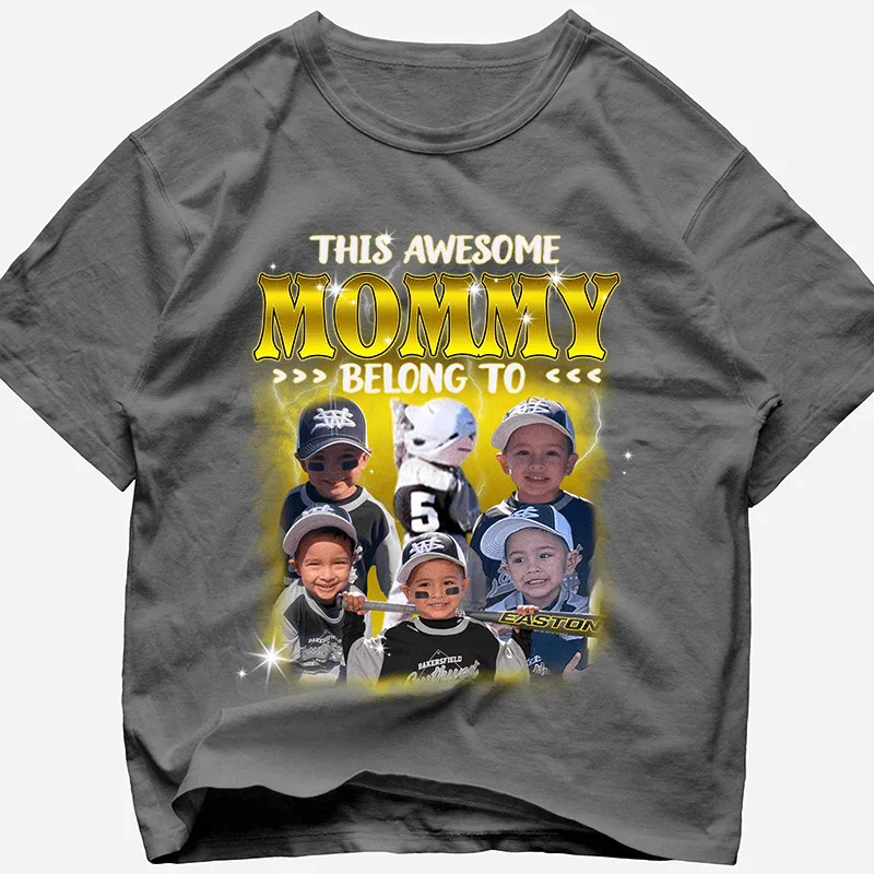"This Awesome Mommy" Handcraft Tee - Histozing