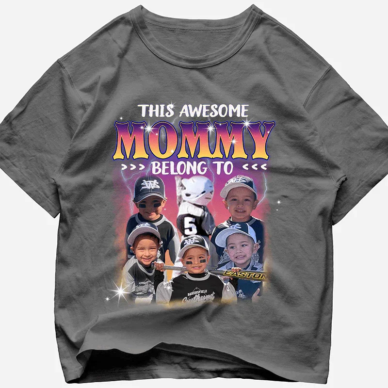 "This Awesome Mommy" Handcraft Tee - Histozing