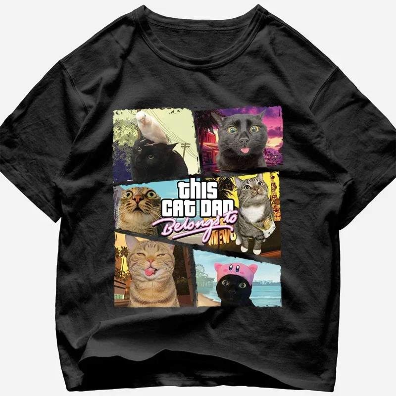 "This Cat Mom/Dad Belongs to" Handcraft Tee - Histozing