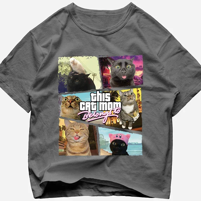 "This Cat Mom/Dad Belongs to" Handcraft Tee - Histozing