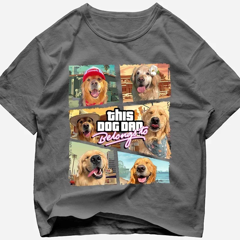 "This Dog Mom/Dad Belongs to" Handcraft Tee - Histozing