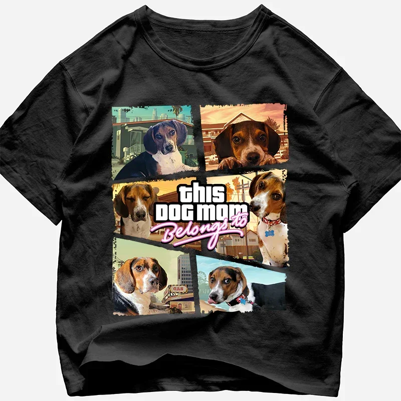 "This Dog Mom/Dad Belongs to" Handcraft Tee - Histozing