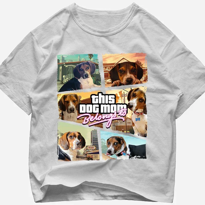 "This Dog Mom/Dad Belongs to" Handcraft Tee - Histozing