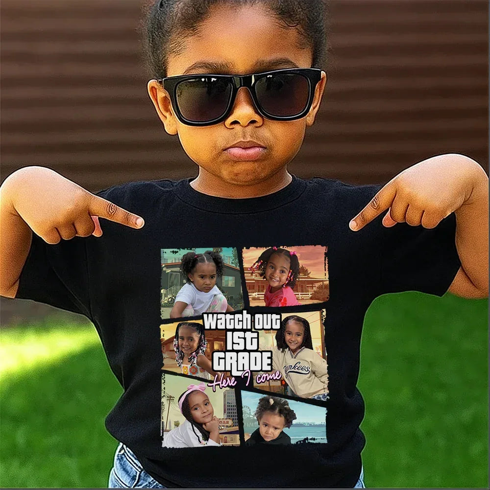 "Here I Come" Kid Handcraft Tee - Histozing