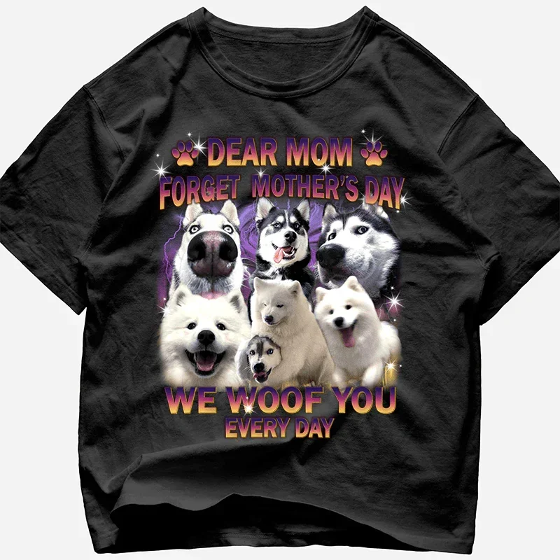 "We woof you" Handcraft Tee - Histozing