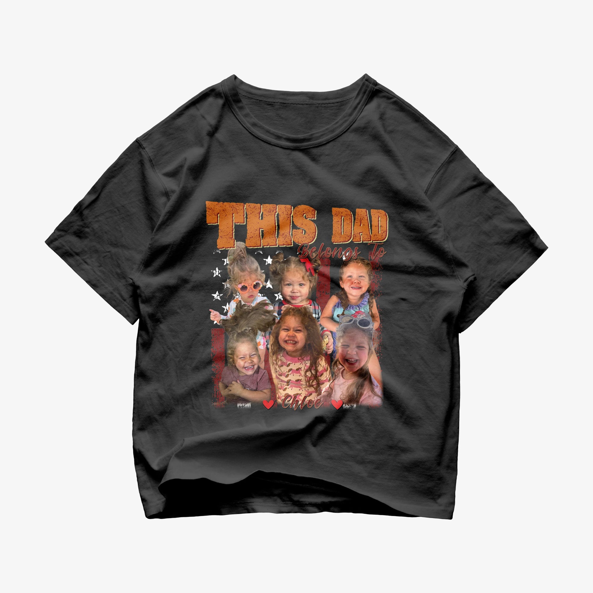 "This Dad Belongs to" Handcraft Tee - Histozing
