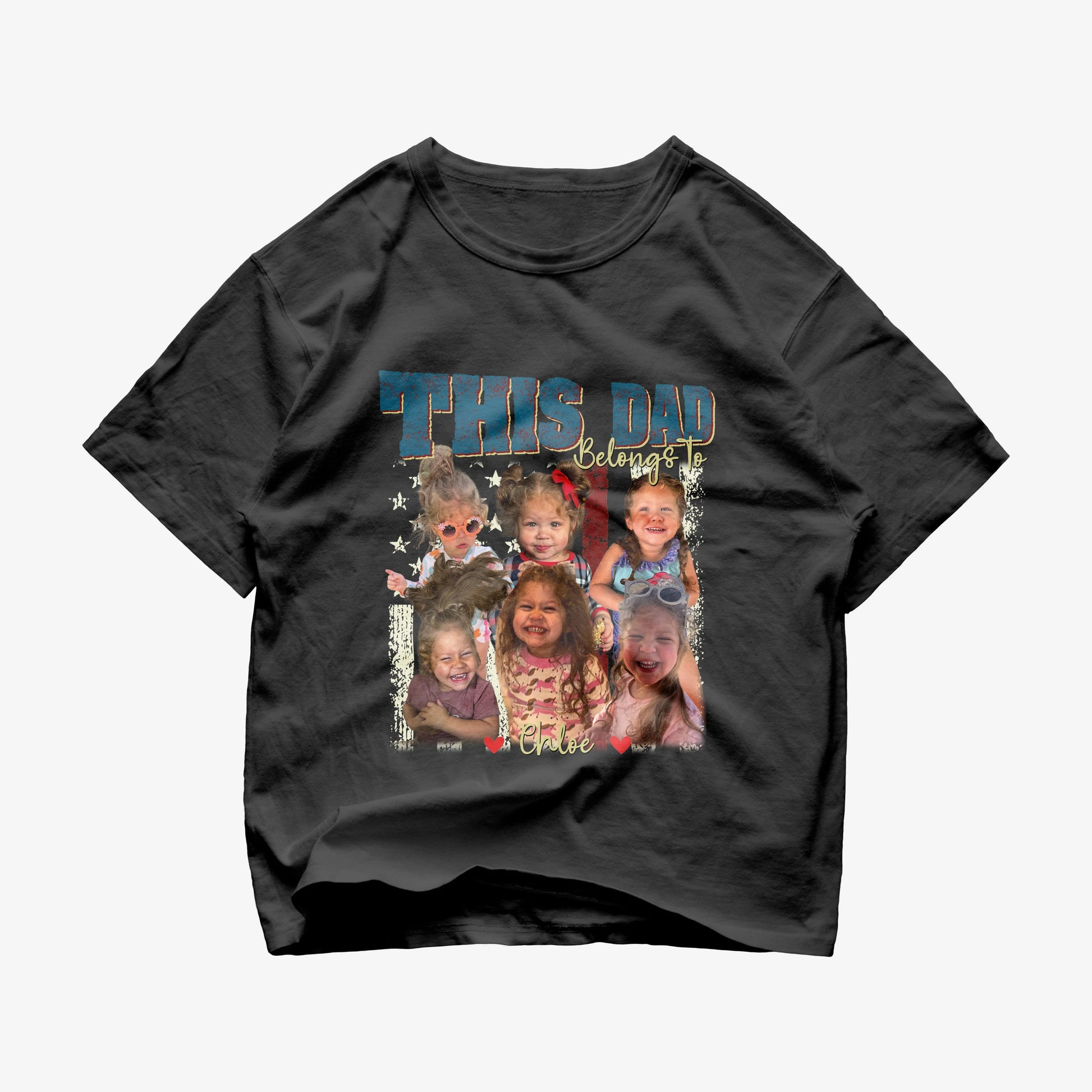 "This Dad Belongs to" Handcraft Tee - Histozing