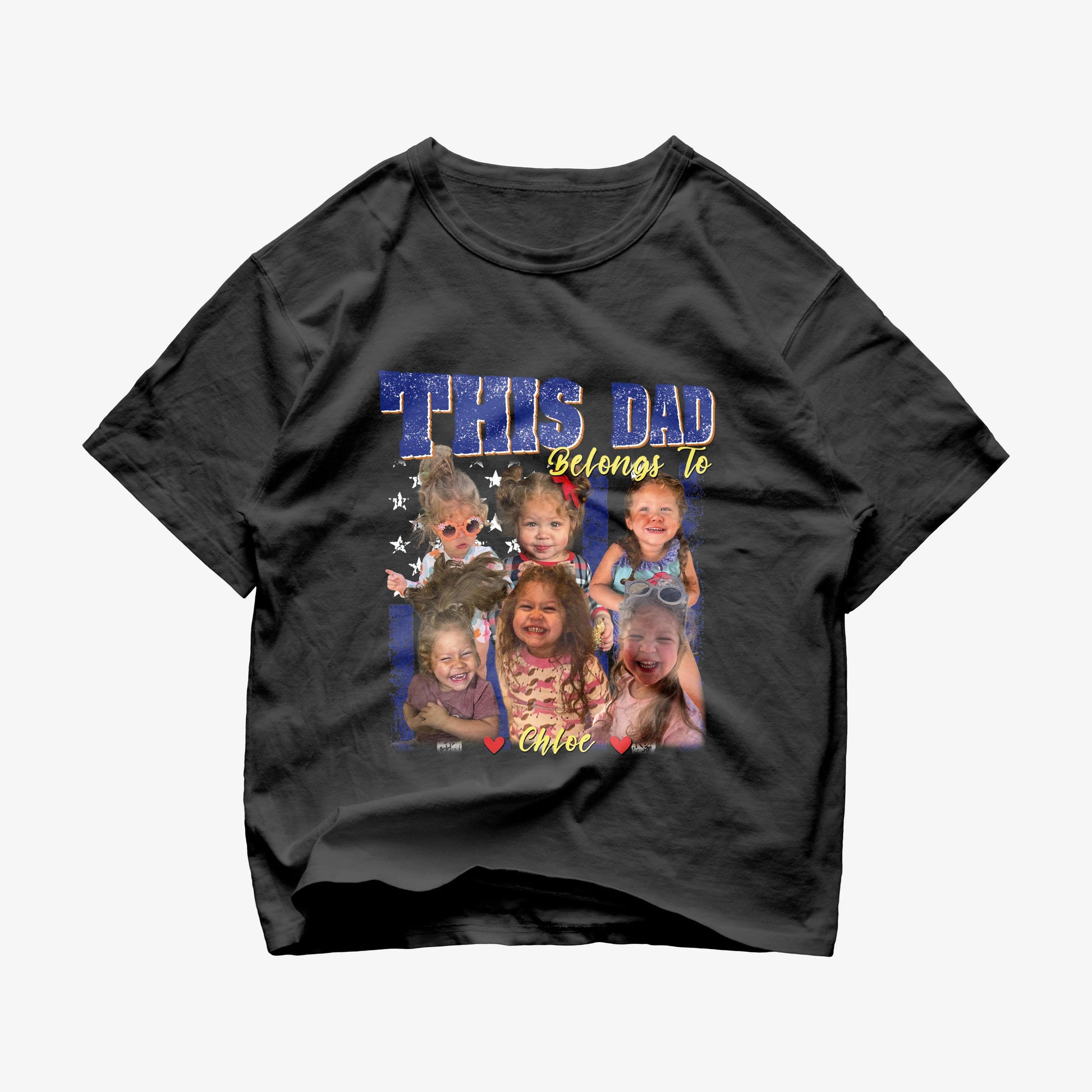"This Dad Belongs to" Handcraft Tee - Histozing