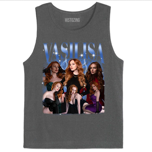 Blue Timeless Handcraft Tank