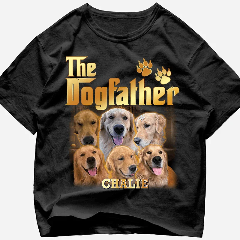 "The Dogfather" Handcraft Tee - Histozing