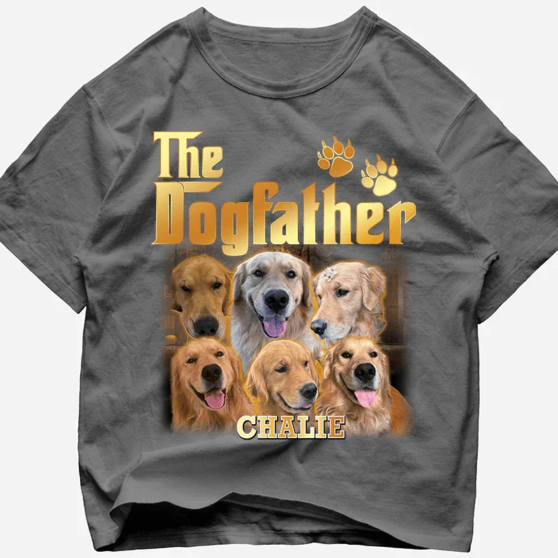 "The Dogfather" Handcraft Tee - Histozing