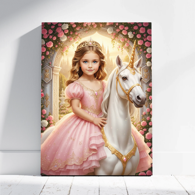 "Enchanted Princess" Wall Art Canvas