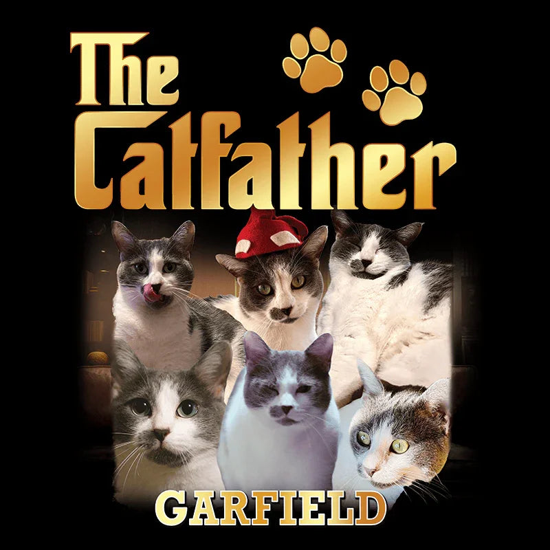 "The Catfather" Handcraft Tee - Histozing