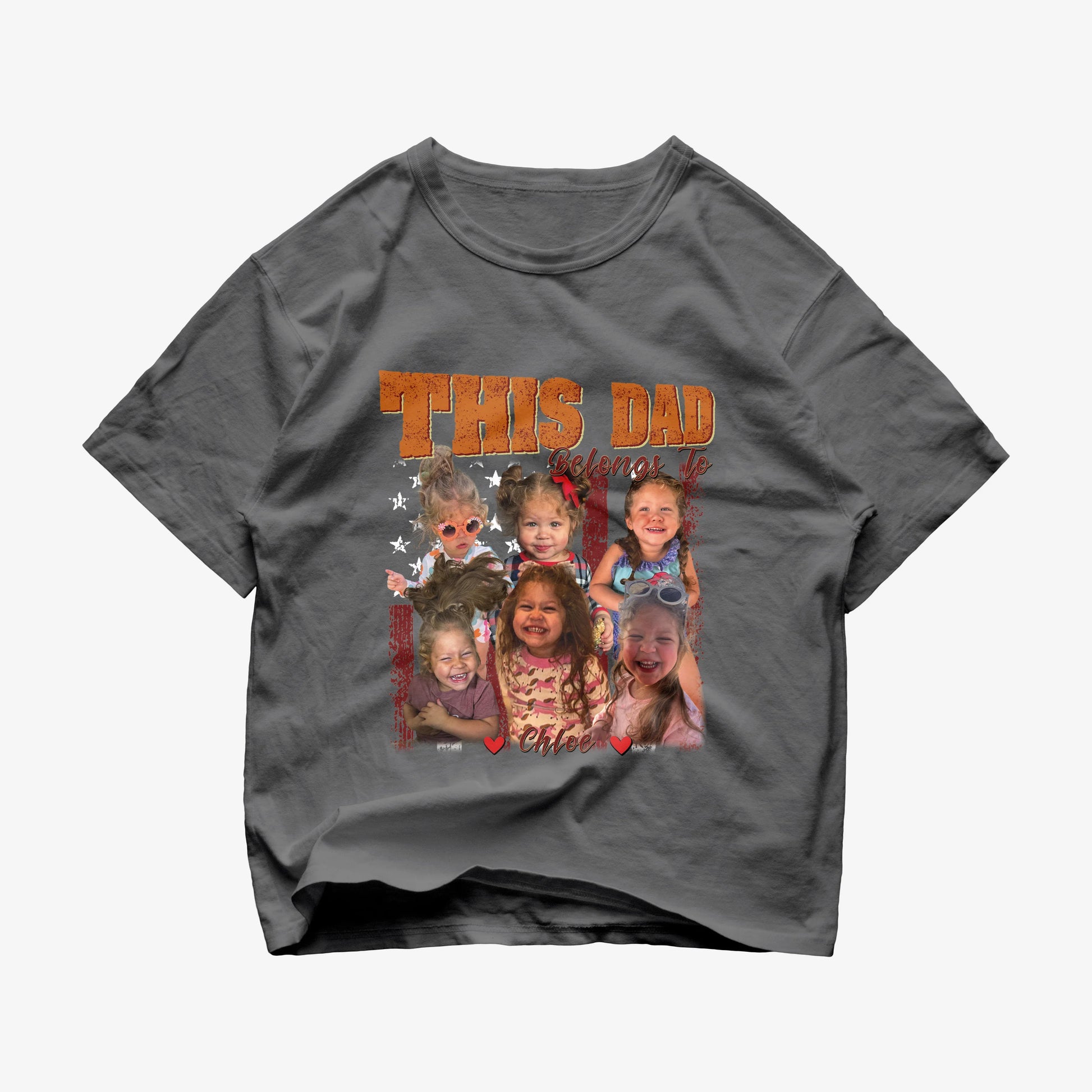 "This Dad Belongs to" Handcraft Tee - Histozing