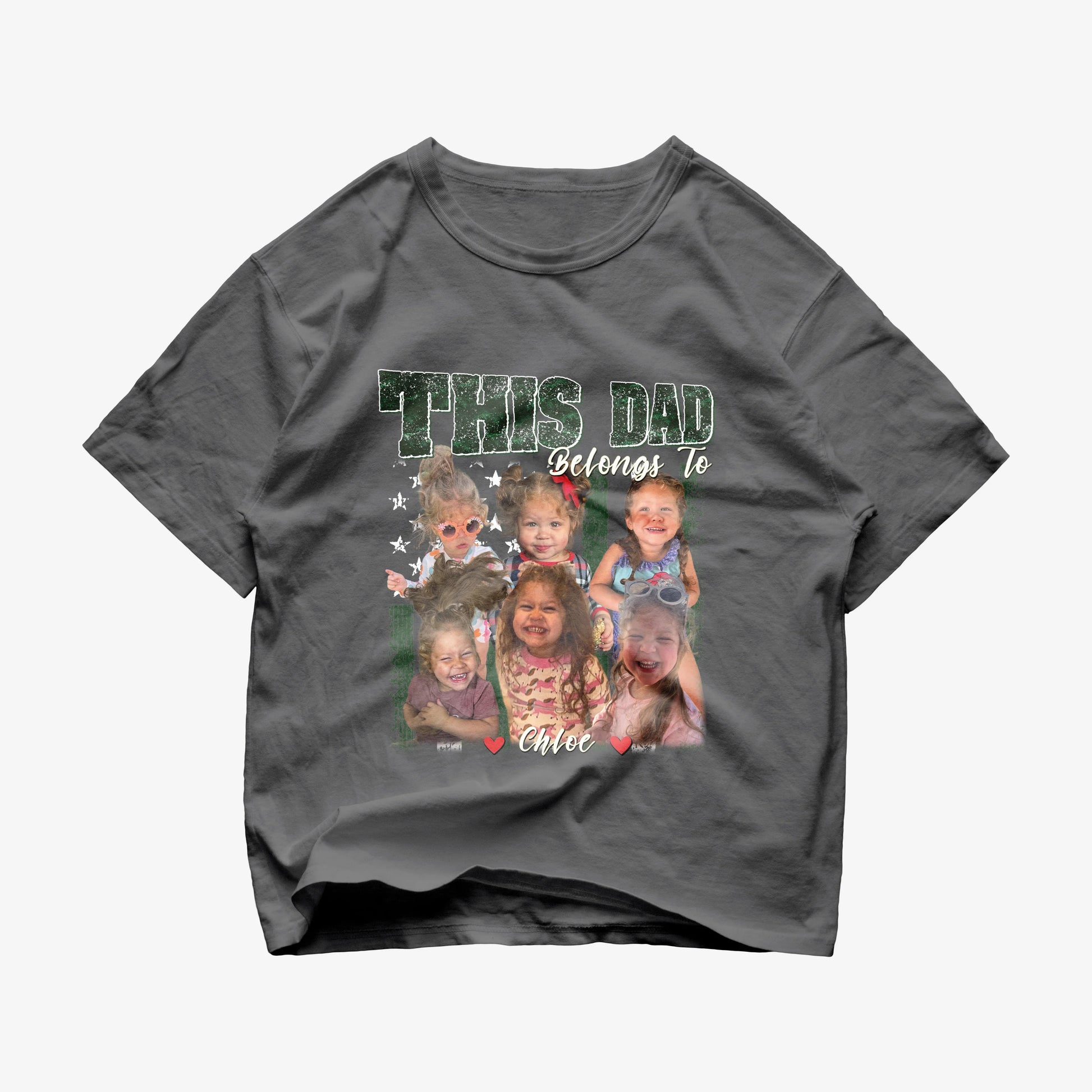 "This Dad Belongs to" Handcraft Tee - Histozing