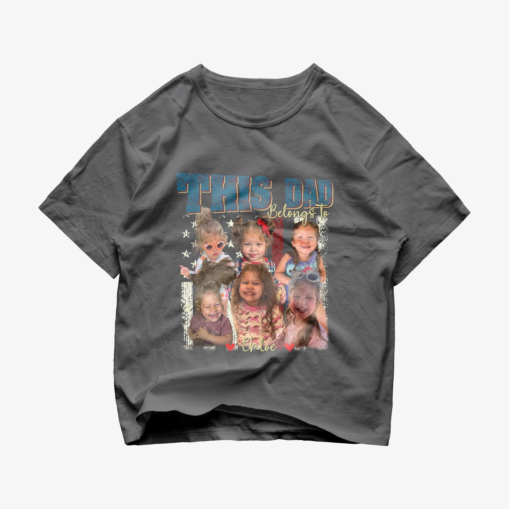 "This Dad Belongs to" Handcraft Tee - Histozing