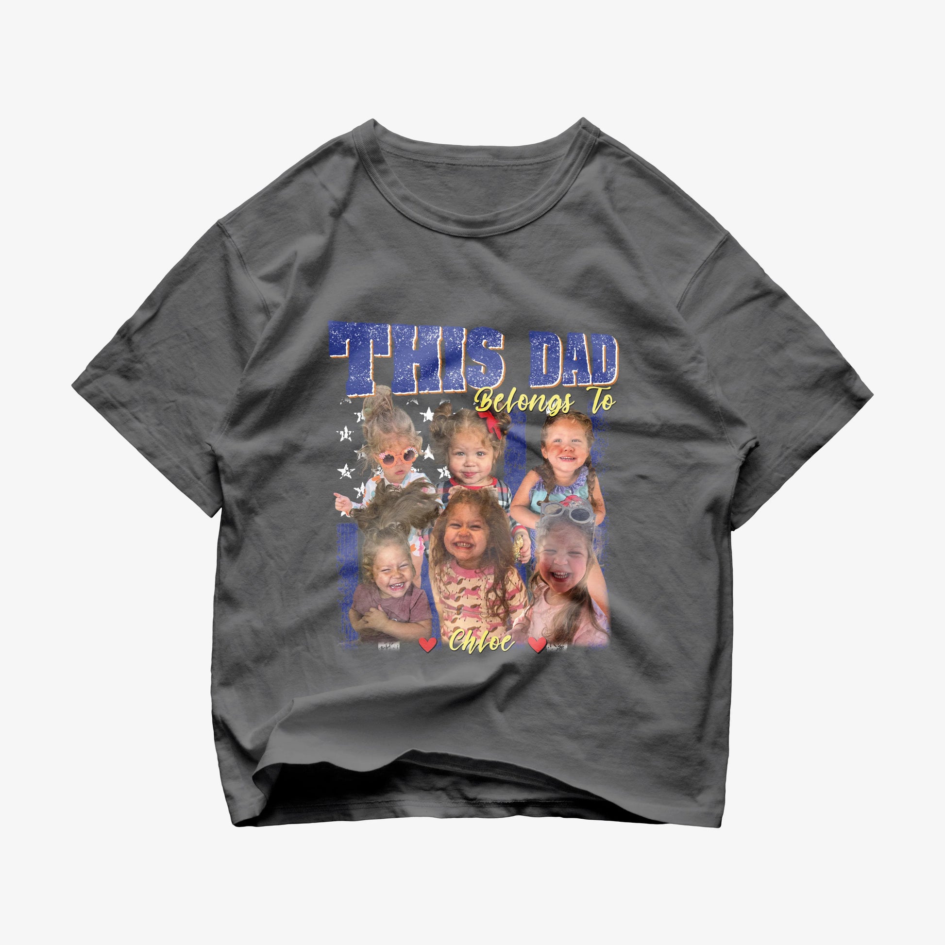 "This Dad Belongs to" Handcraft Tee - Histozing