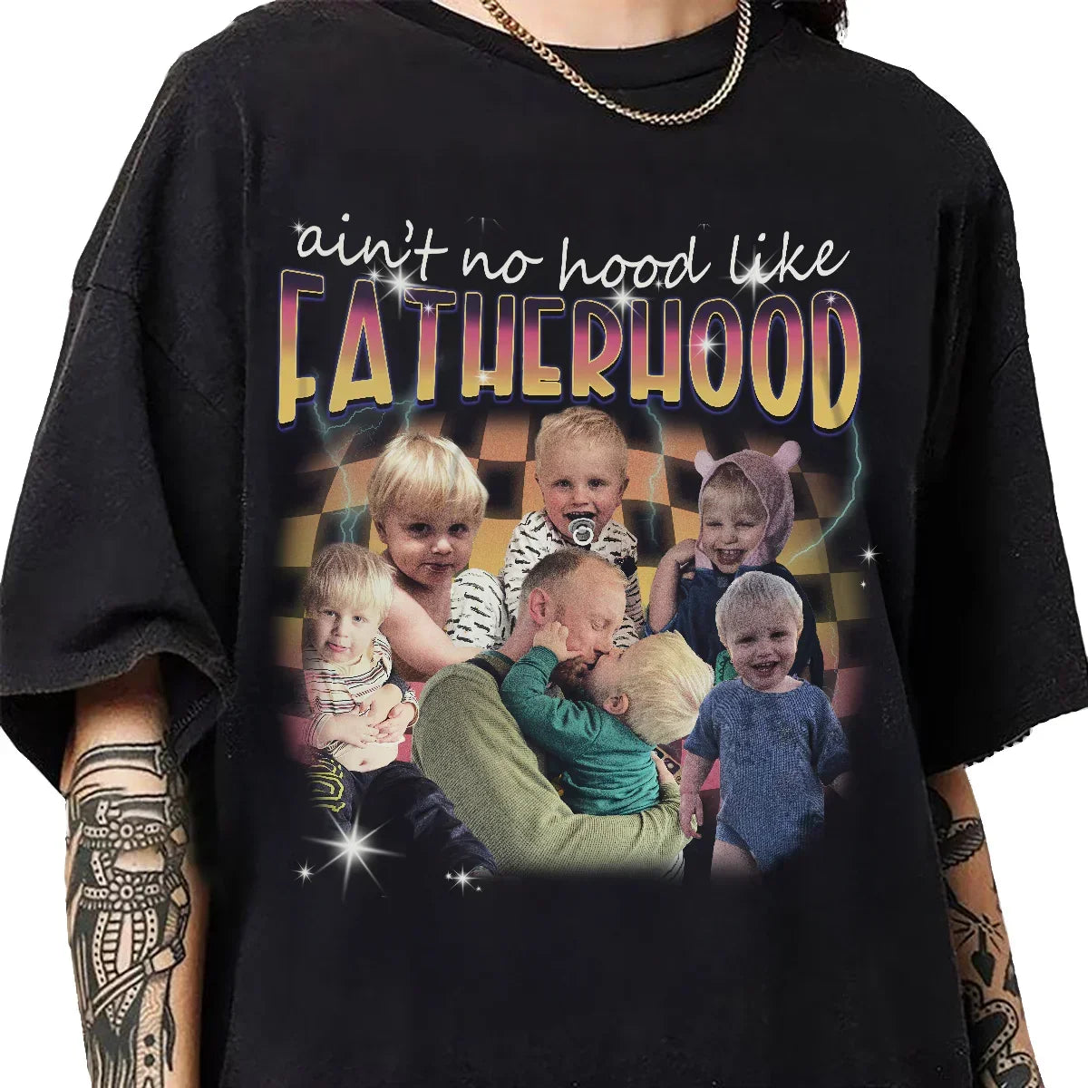 "Fatherhood" Handcraft Tee - Histozing