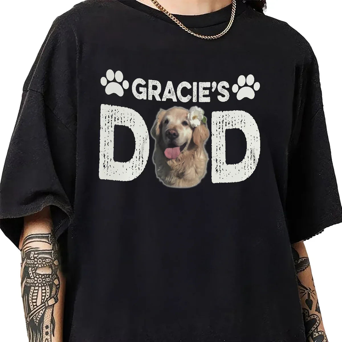 "Fur Dad/ Mom" Handcraft Tee - Histozing