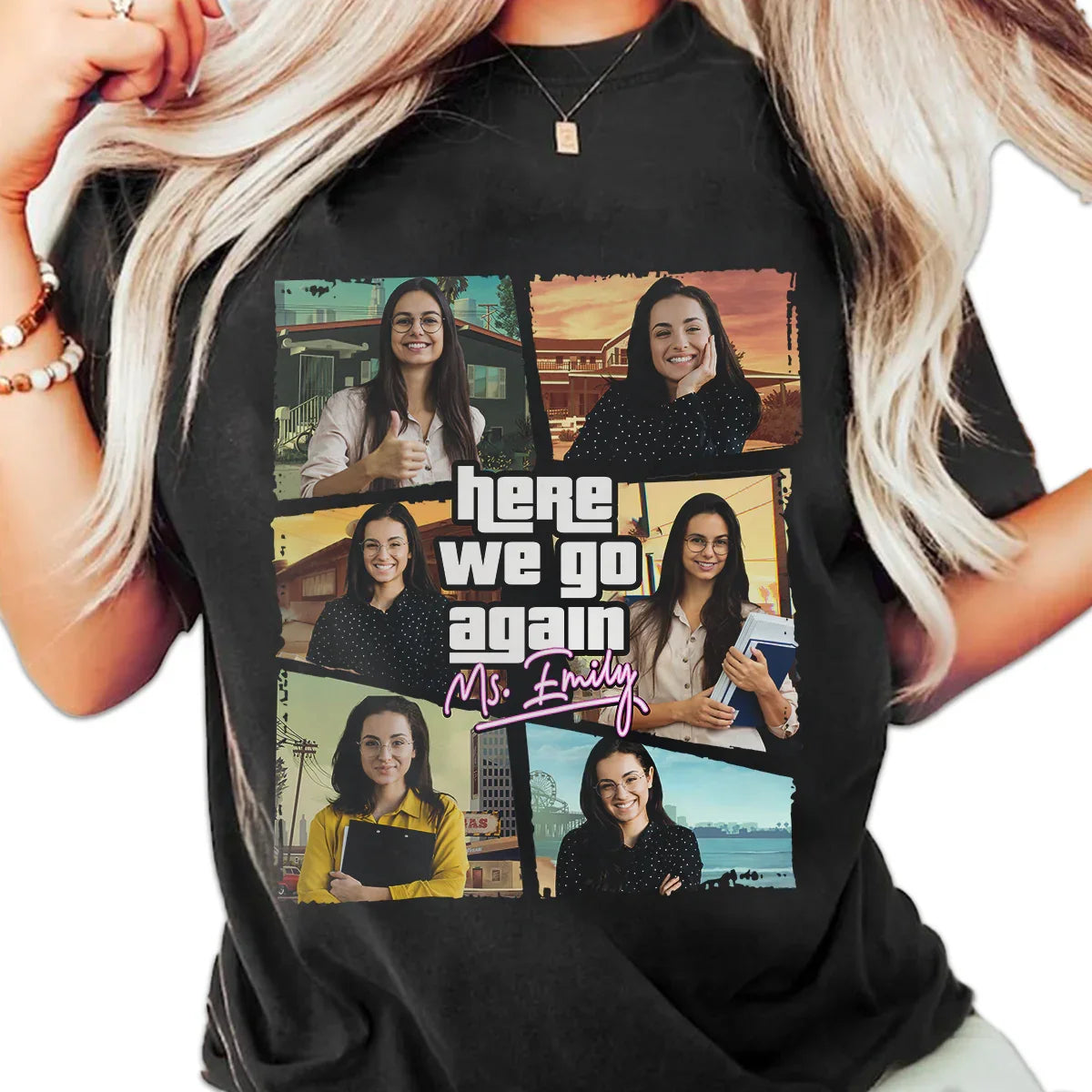 "Here we go again" Handcraft Tee - Histozing