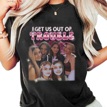 "Trouble" Handcraft Tee - Histozing