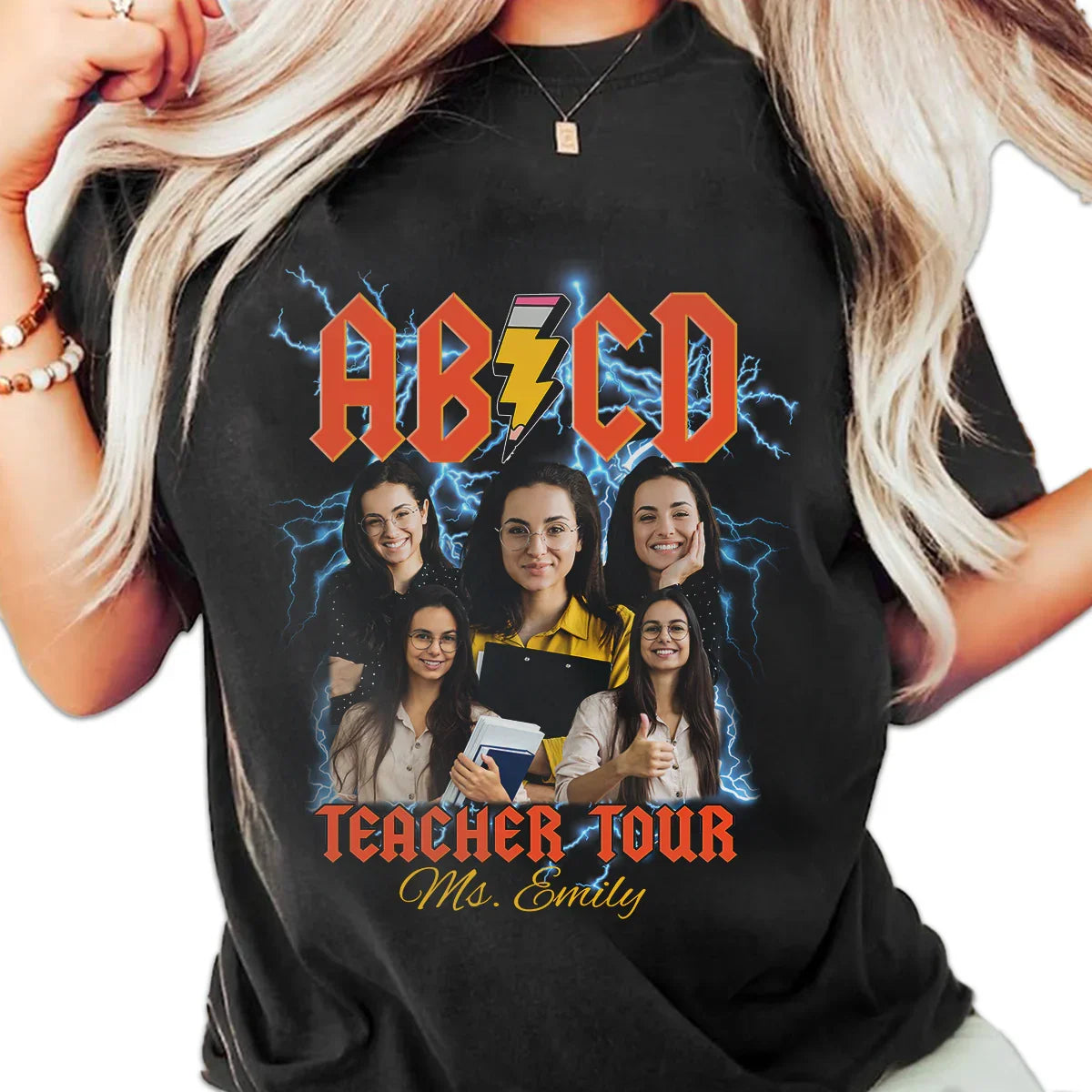 "ABCD Teacher Tour" Handcraft Tee - Histozing