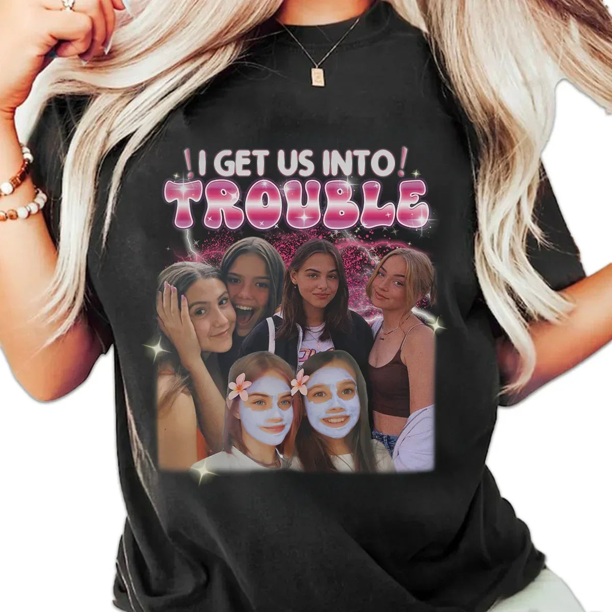 "Trouble" Handcraft Tee - Histozing