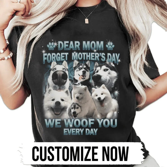 "We woof you" Handcraft Tee - Histozing