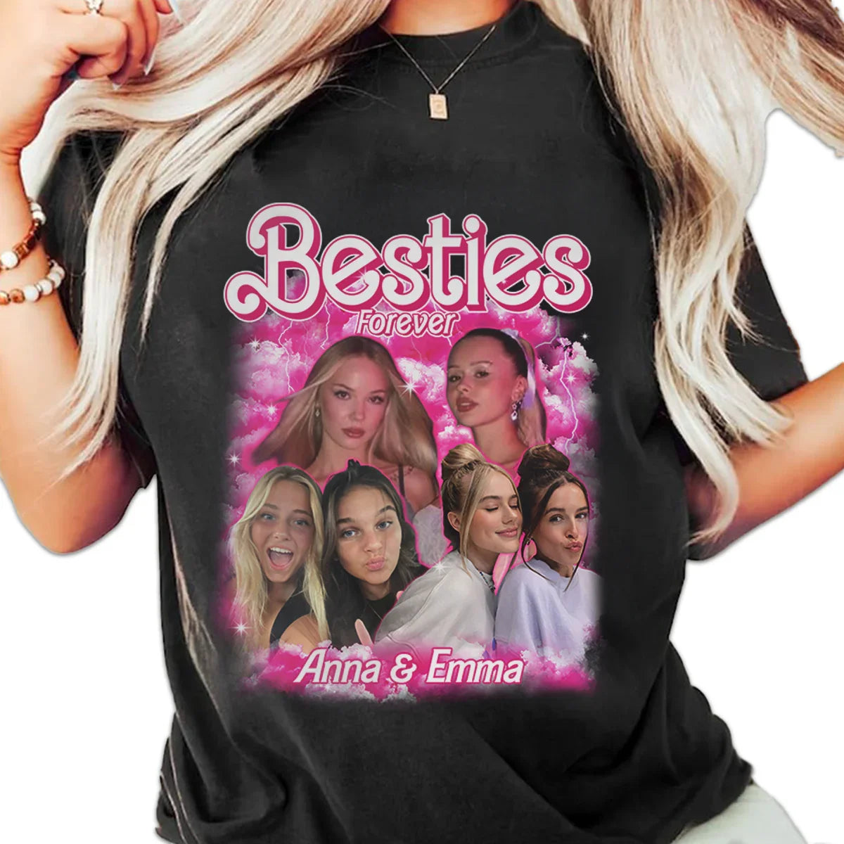 "Besties Forever" Handcraft Tee