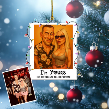 "Funny Caricature" Handcraft Acrylic Ornament