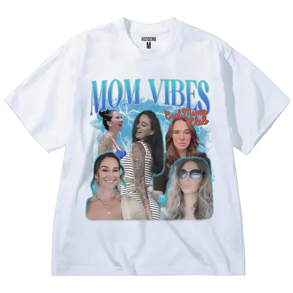 "Cool Mom Club" Handcraft Tee - Histozing