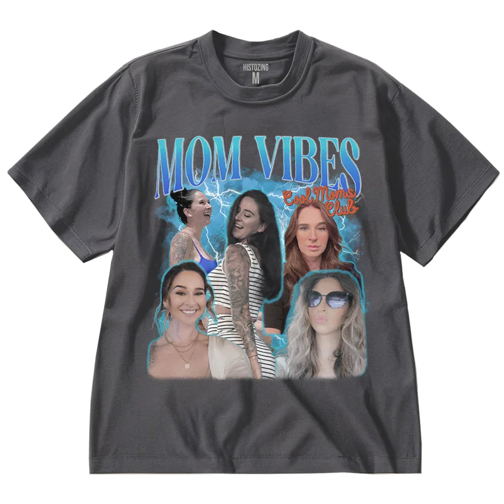 "Cool Mom Club" Handcraft Tee - Histozing