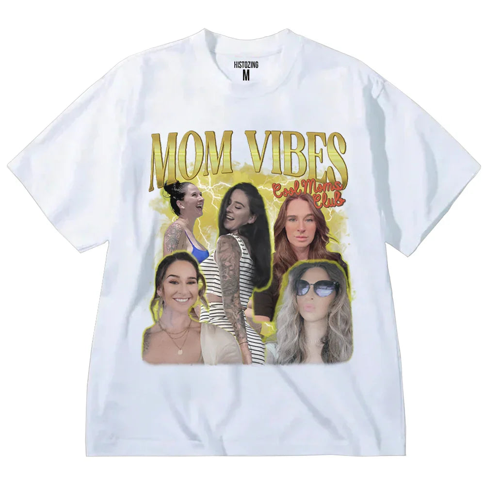 "Cool Mom Club" Handcraft Tee - Histozing