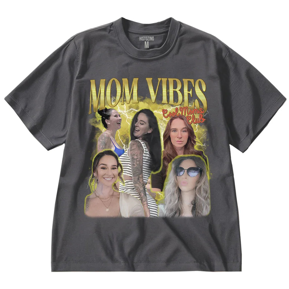 "Cool Mom Club" Handcraft Tee - Histozing