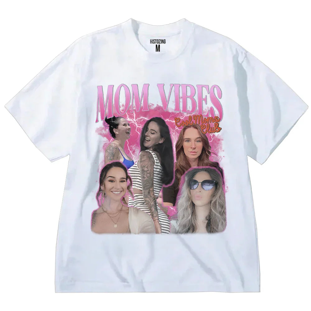 "Cool Mom Club" Handcraft Tee - Histozing