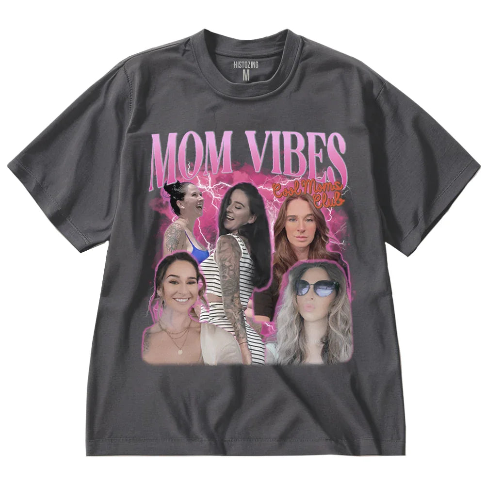 "Cool Mom Club" Handcraft Tee - Histozing