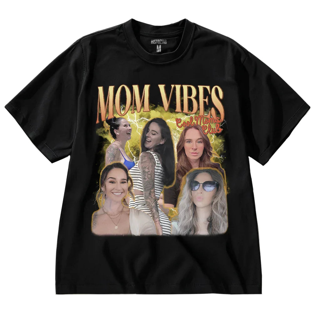 "Cool Mom Club" Handcraft Tee - Histozing