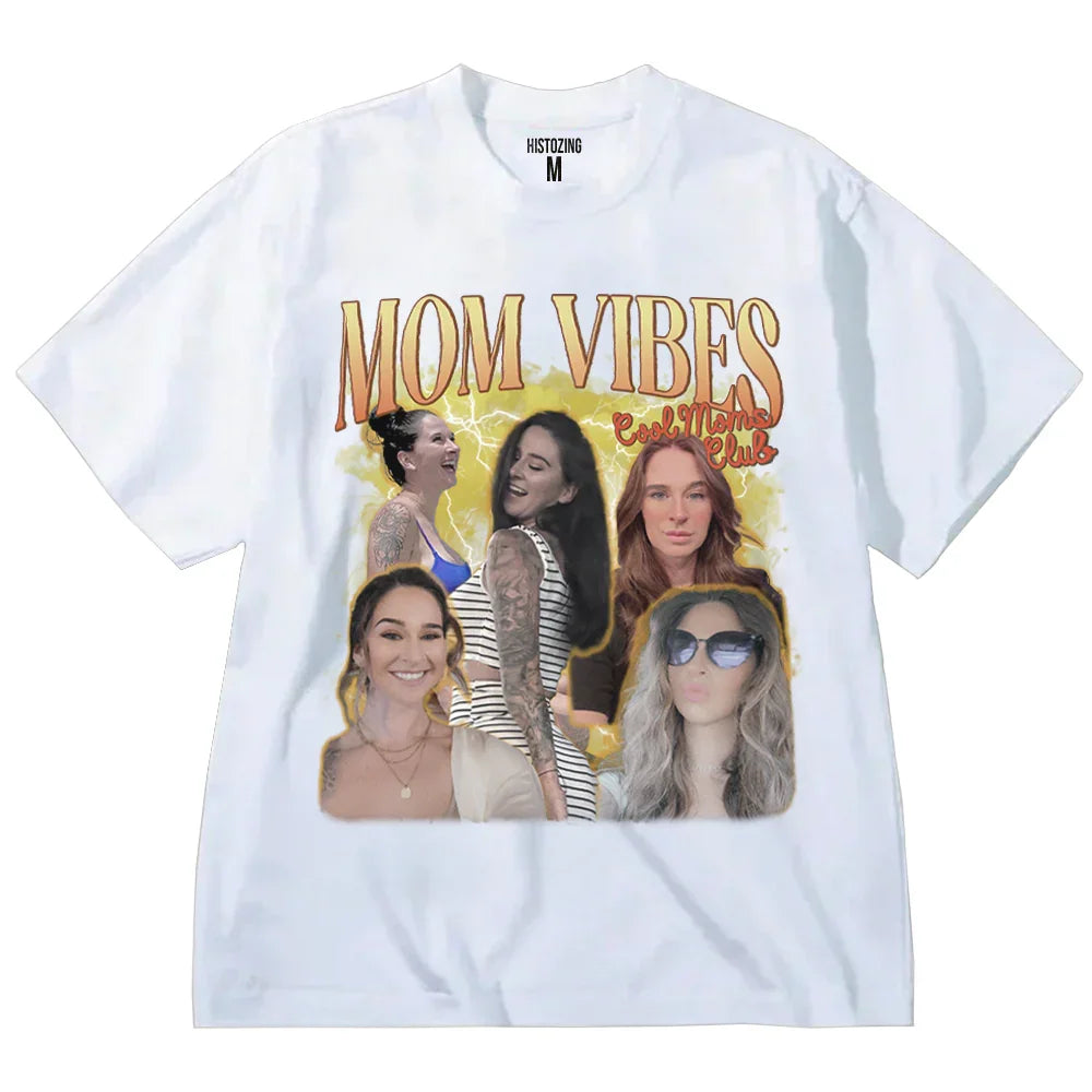 "Cool Mom Club" Handcraft Tee - Histozing