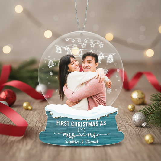Our First Christmas Acrylic Ornament